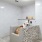 dog wash room with ample lighting